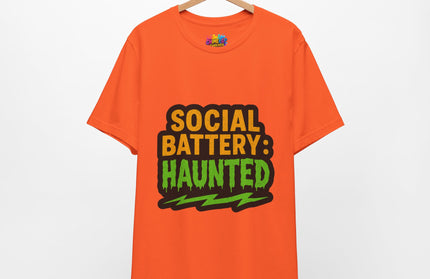Social Battery Haunted Tee