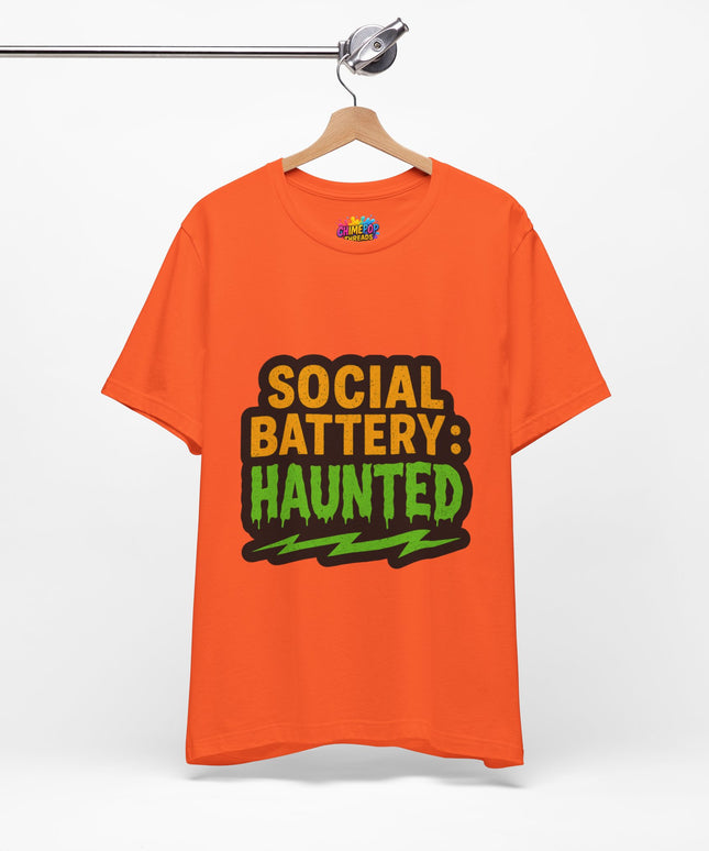Social Battery Haunted Tee