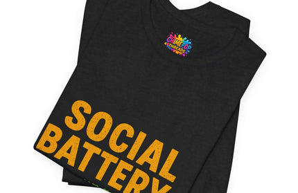 Social Battery Haunted Tee
