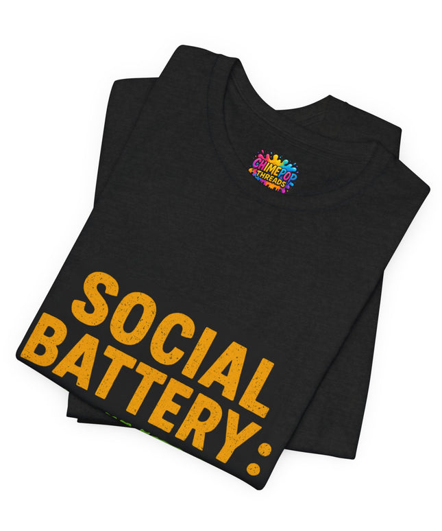 Social Battery Haunted Tee