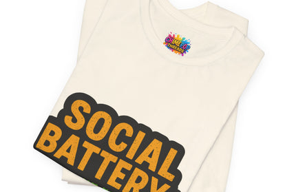 Social Battery Haunted Tee