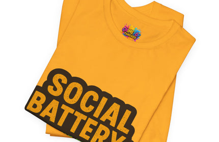 Social Battery Haunted Tee