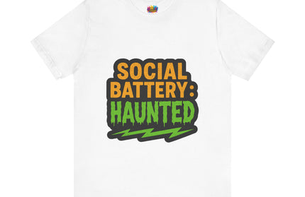 Social Battery Haunted Tee