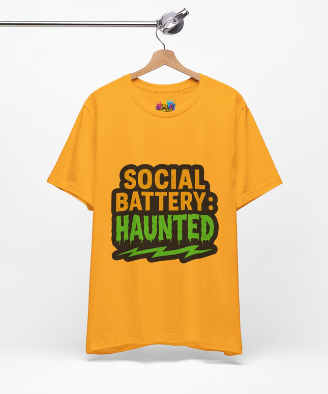 Social Battery Haunted Tee