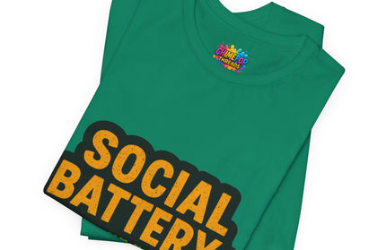Social Battery Haunted Tee