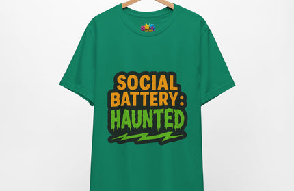 Social Battery Haunted Tee