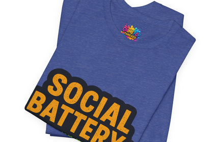 Social Battery Haunted Tee