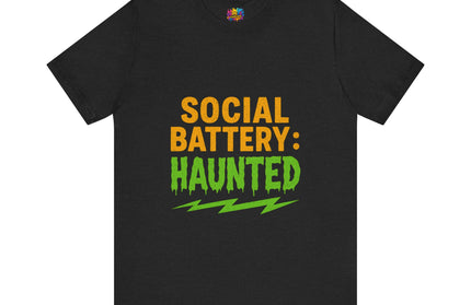 Social Battery Haunted Tee