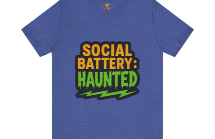Social Battery Haunted Tee