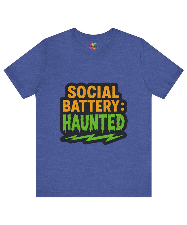 Social Battery Haunted Tee