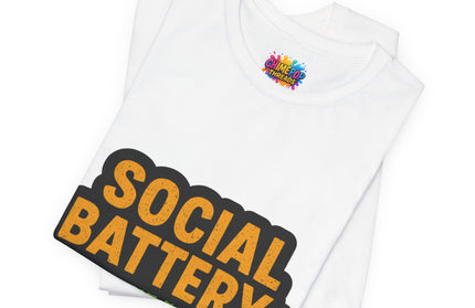 Social Battery Haunted Tee