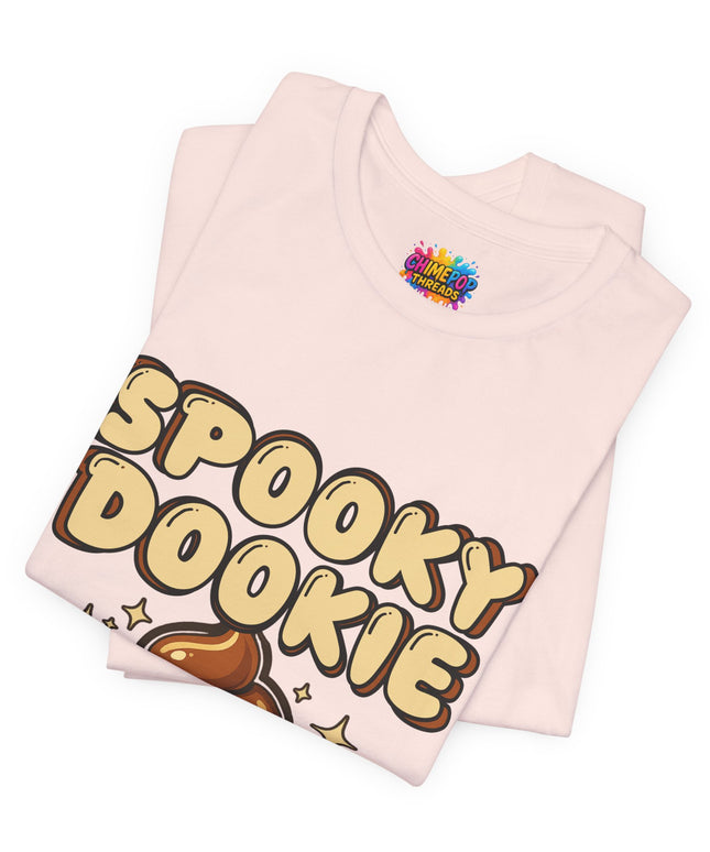 Spooky Dookie Brown Text T-Shirt