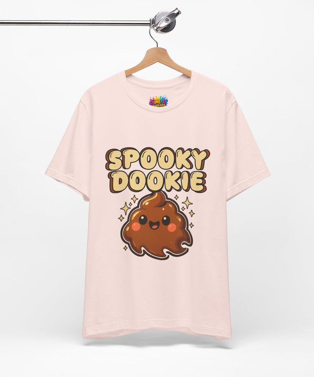 Spooky Dookie Brown Text T-Shirt