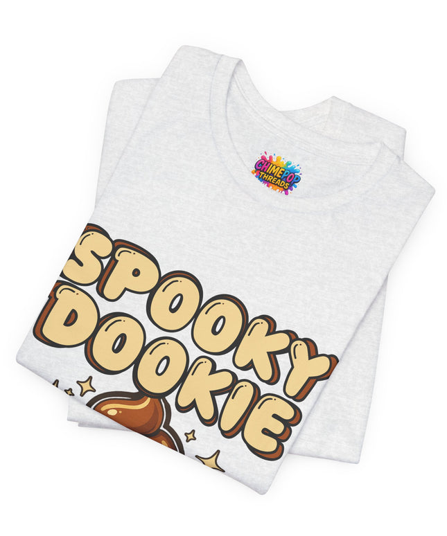 Spooky Dookie Brown Text T-Shirt