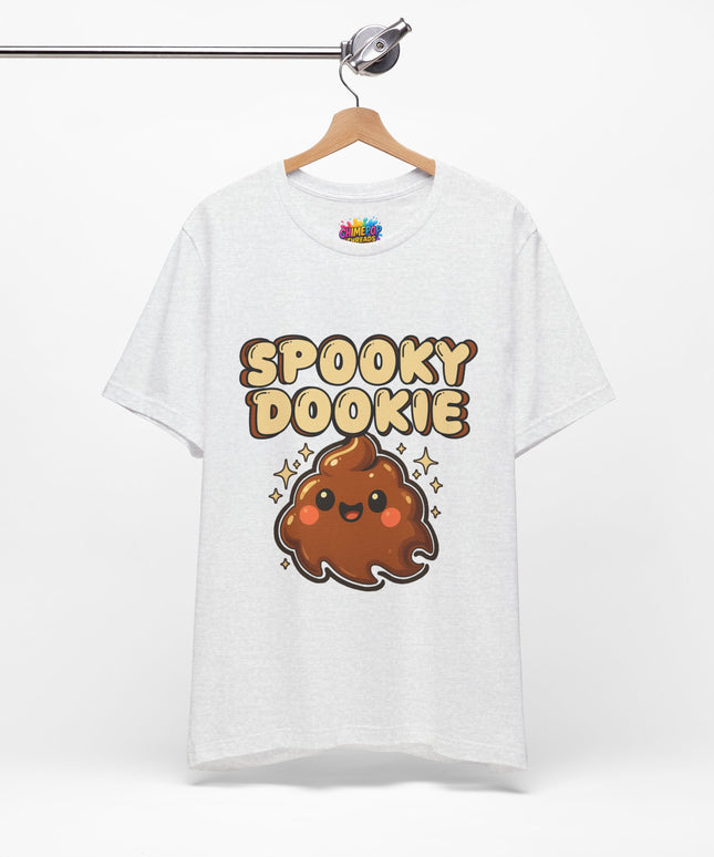 Spooky Dookie Brown Text T-Shirt