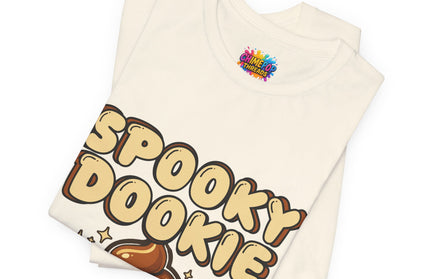 Spooky Dookie Brown Text T-Shirt