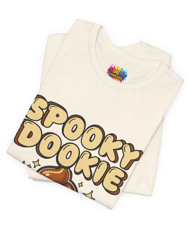 Spooky Dookie Brown Text T-Shirt