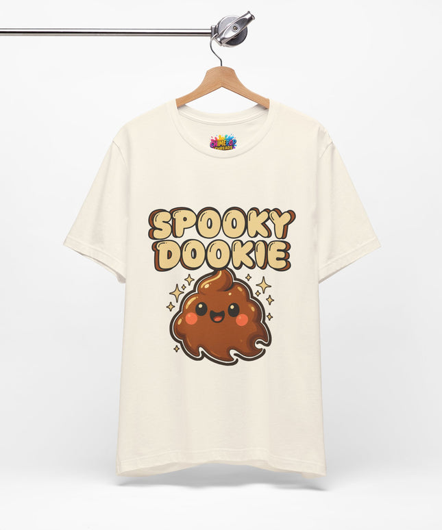 Spooky Dookie Brown Text T-Shirt