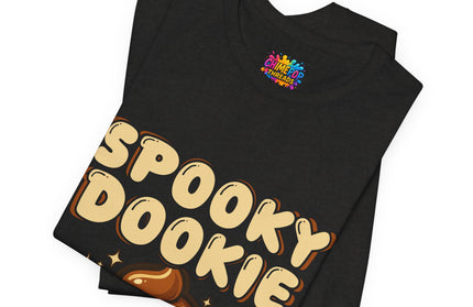 Spooky Dookie Brown Text T-Shirt