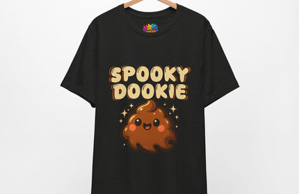 Spooky Dookie Brown Text T-Shirt