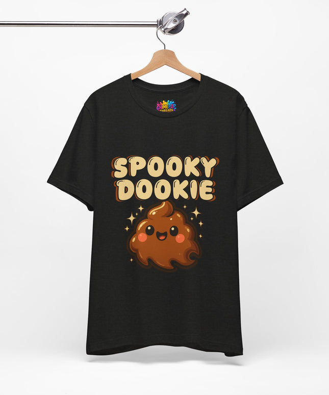 Spooky Dookie Brown Text T-Shirt