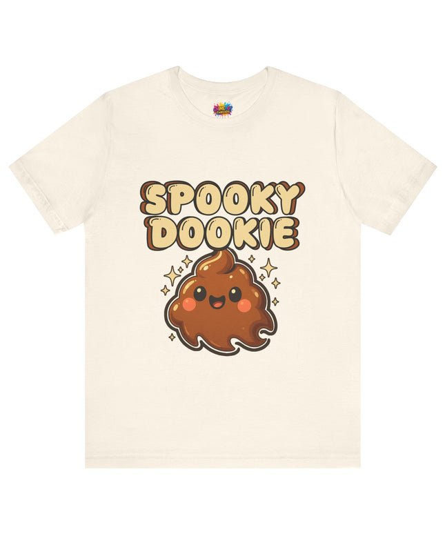 Spooky Dookie Brown Text T-Shirt