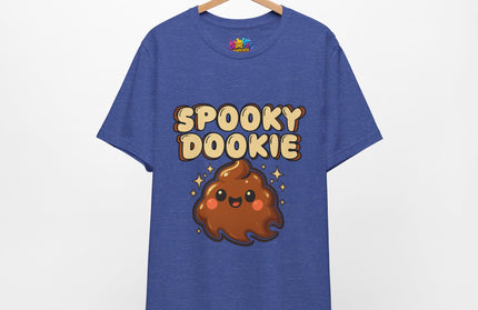 Spooky Dookie Brown Text T-Shirt