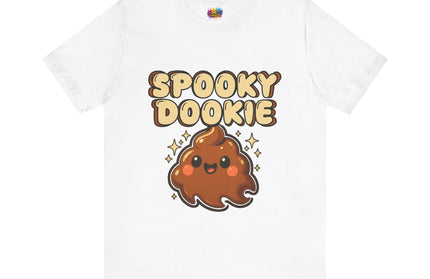 Spooky Dookie Brown Text T-Shirt