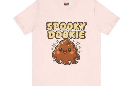 Spooky Dookie Brown Text T-Shirt