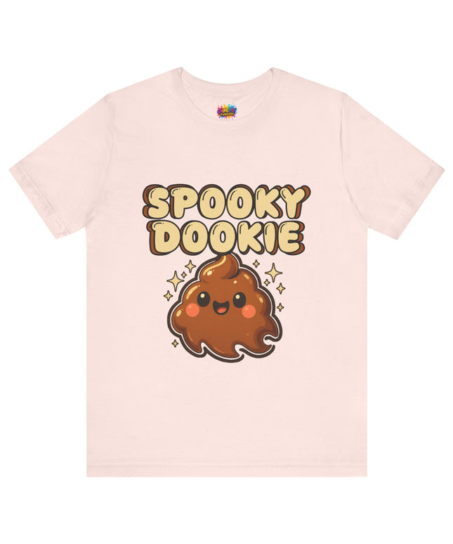 Spooky Dookie Brown Text T-Shirt