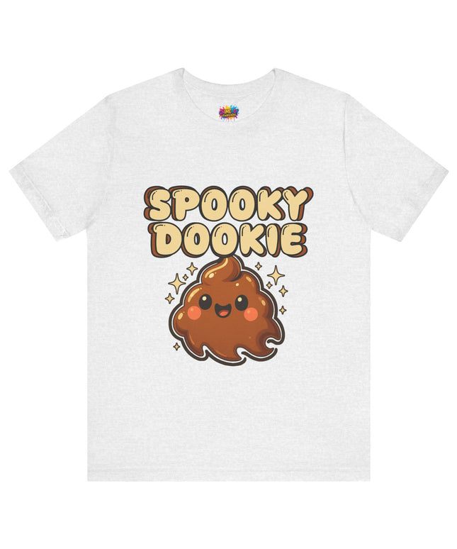 Spooky Dookie Brown Text T-Shirt