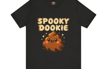 Spooky Dookie Brown Text T-Shirt