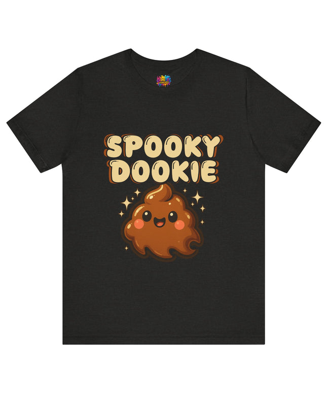 Spooky Dookie Brown Text T-Shirt