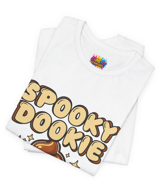 Spooky Dookie Brown Text T-Shirt