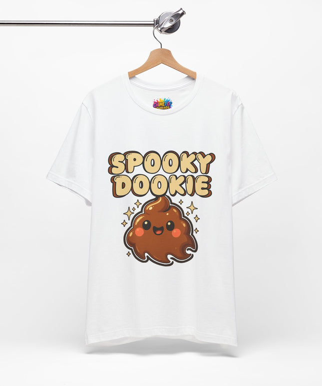 Spooky Dookie Brown Text T-Shirt