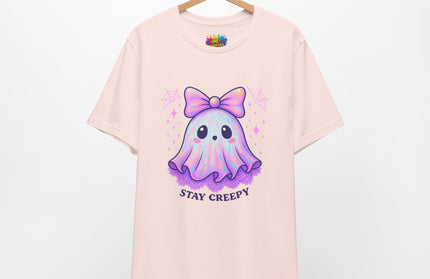 Stay Creepy Pastel Ghost in Lace