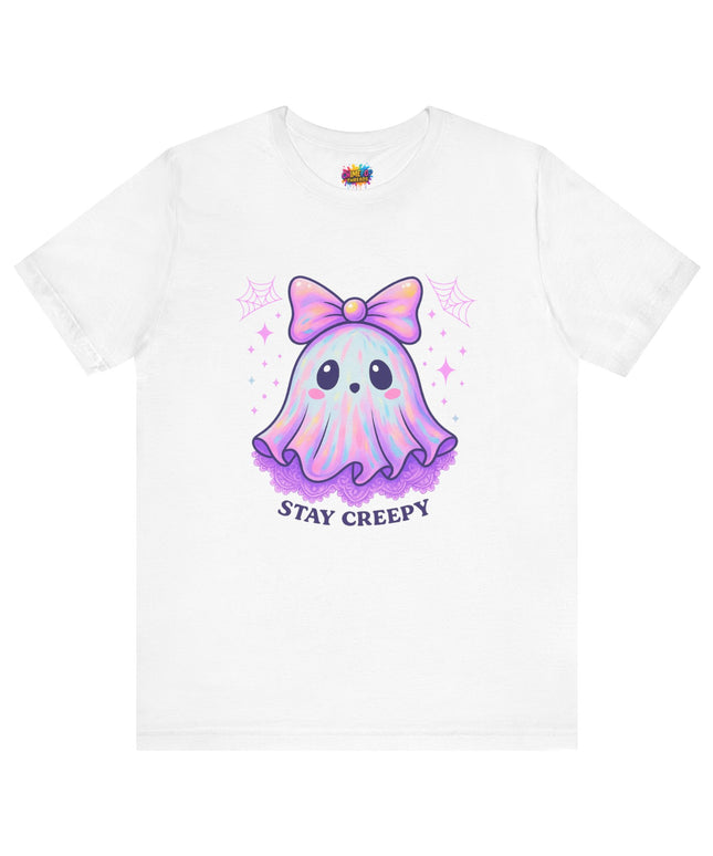Stay Creepy Pastel Ghost in Lace