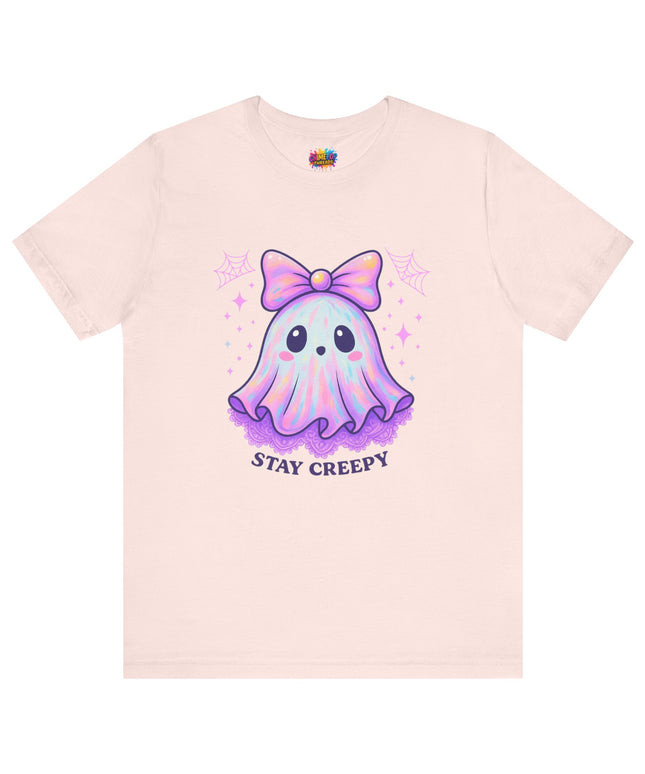 Stay Creepy Pastel Ghost in Lace