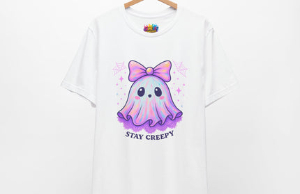 Stay Creepy Pastel Ghost in Lace