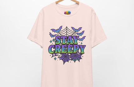 Stay Creepy Retro Gradient Tee