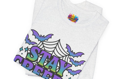 Stay Creepy Retro Gradient Tee