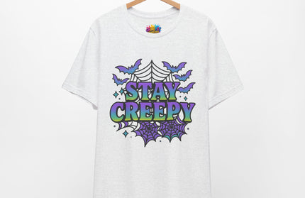 Stay Creepy Retro Gradient Tee