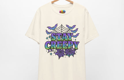 Stay Creepy Retro Gradient Tee