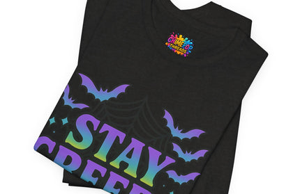 Stay Creepy Retro Gradient Tee
