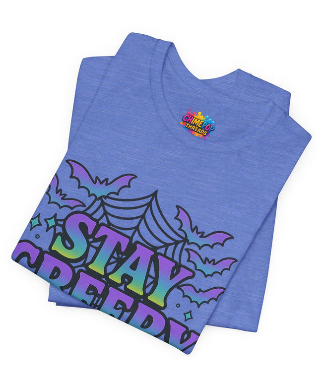 Stay Creepy Retro Gradient Tee