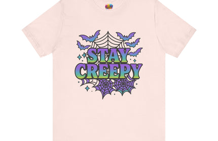 Stay Creepy Retro Gradient Tee