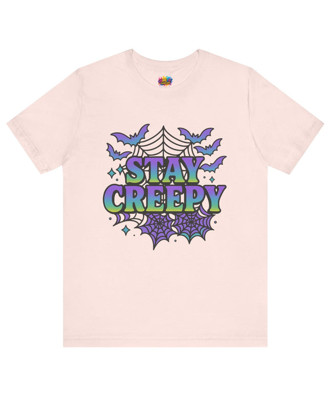 Stay Creepy Retro Gradient Tee