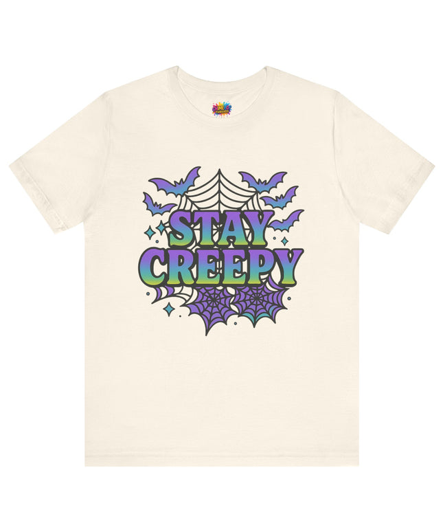 Stay Creepy Retro Gradient Tee