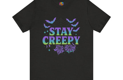 Stay Creepy Retro Gradient Tee