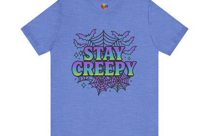 Stay Creepy Retro Gradient Tee